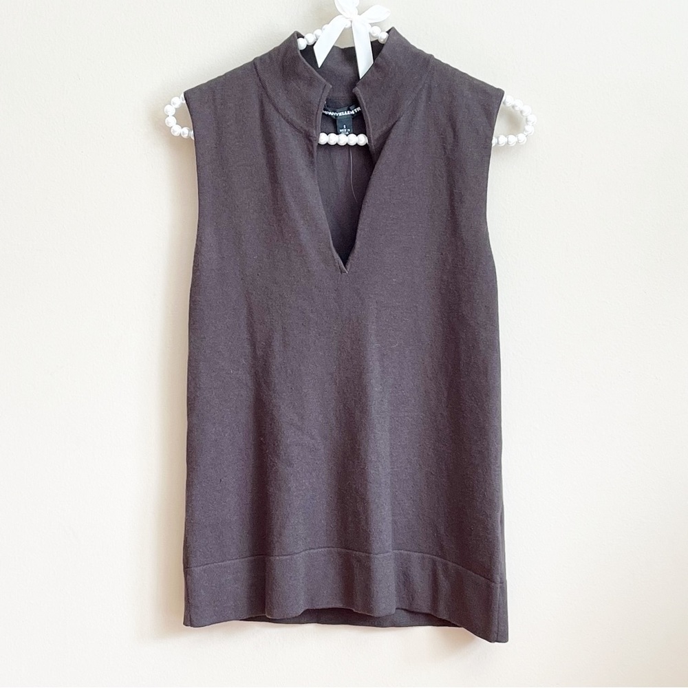 Silk Cashmere Blend Sleeveless Blouse Company Ellen Tracey NWT